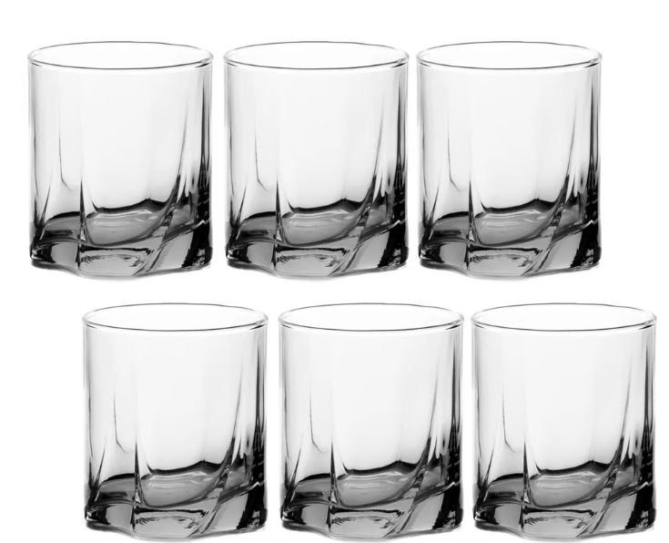 Набор стаканов LUNA 6 шт.V=240 мл